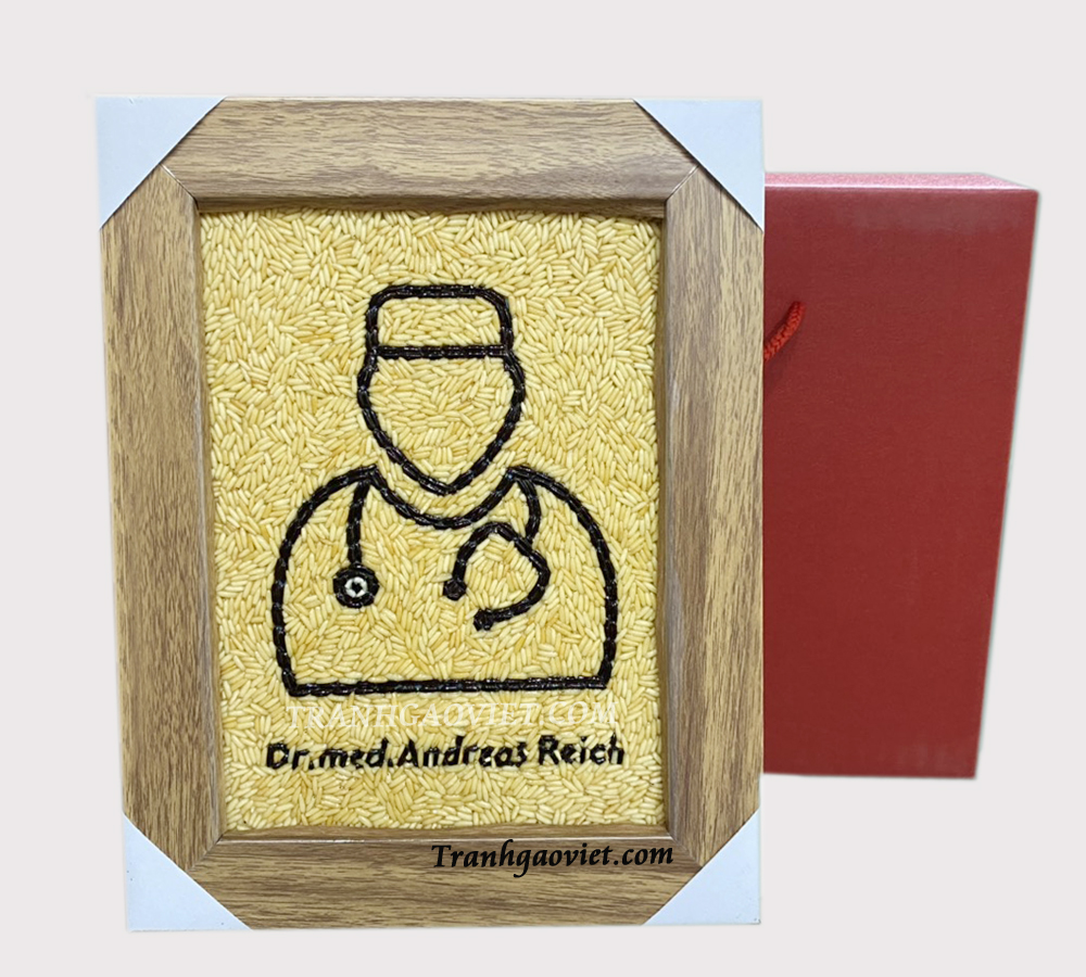 Tranh để bàn xếp hình theo yêu cầu khách