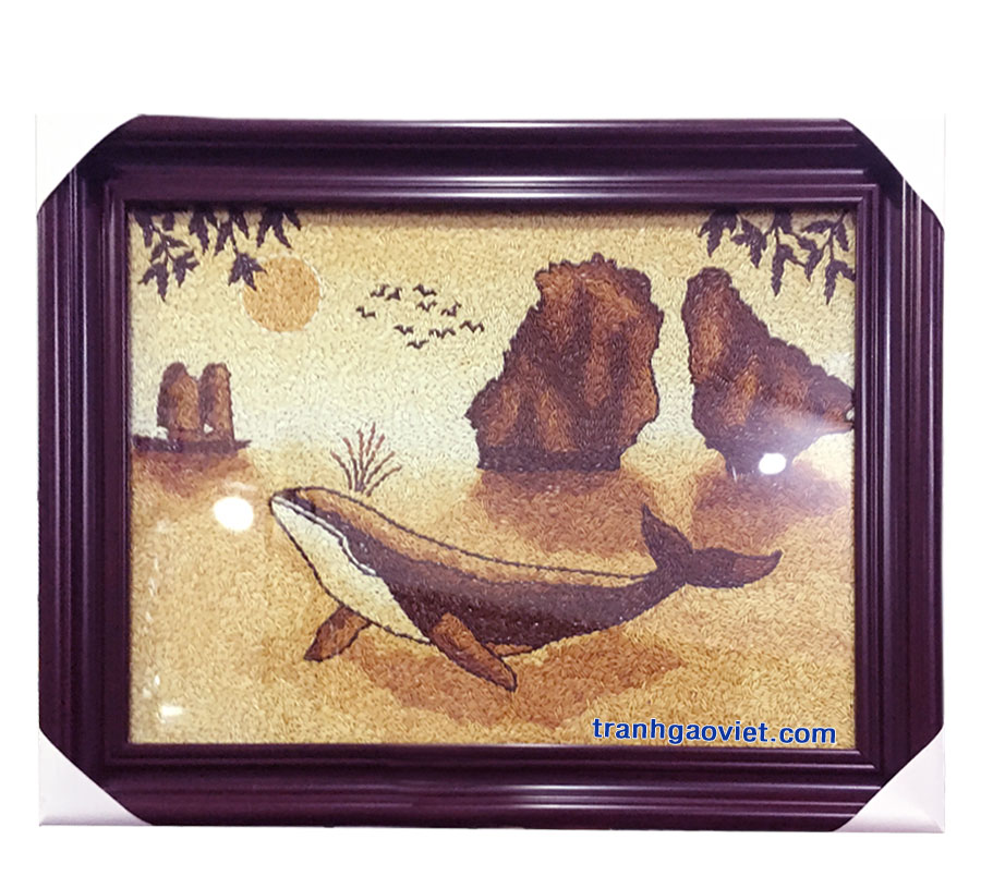 Tranh l&agrave;m theo mẫu y&ecirc;u cầu ri&ecirc;ng của kh&aacute;ch c&oacute; h&igrave;nh ảnh h&ograve;n Trống M&aacute;i v&agrave; c&oacute; c&aacute;.....