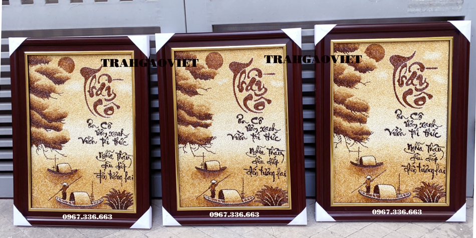 TRANH GẠO THẦY C&Ocirc;
