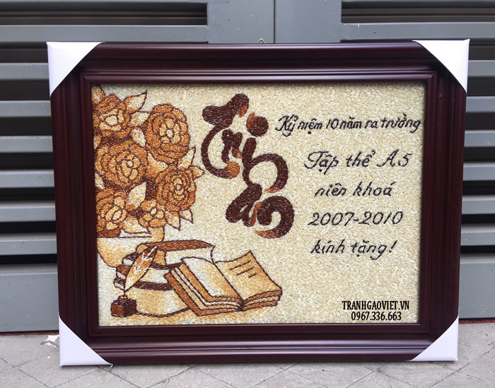 Qu&agrave; tặng thầy c&ocirc; Tranh Tri &Acirc;n