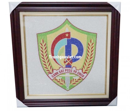 Logo của cảnh sát PCCC quà tặng của đối tác