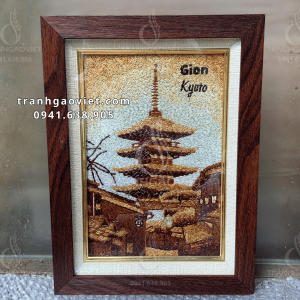 Tranh Gạo Phố cổ Gion Kyoto Nhật Bản